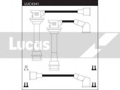 LUCAS ELECTRICAL LUC4341 Комплект дротів запалювання