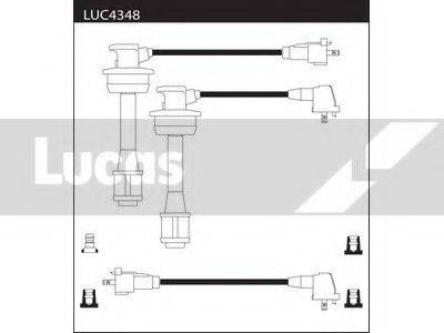 LUCAS ELECTRICAL LUC4348 Комплект дротів запалювання