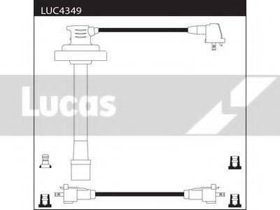 LUCAS ELECTRICAL LUC4349 Комплект дротів запалювання
