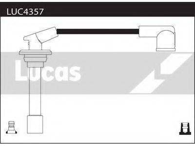 LUCAS ELECTRICAL LUC4357 Комплект дротів запалювання