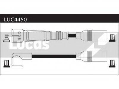 LUCAS ELECTRICAL LUC4450 Комплект дротів запалювання