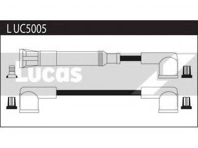LUCAS ELECTRICAL LUC5005 Комплект дротів запалювання