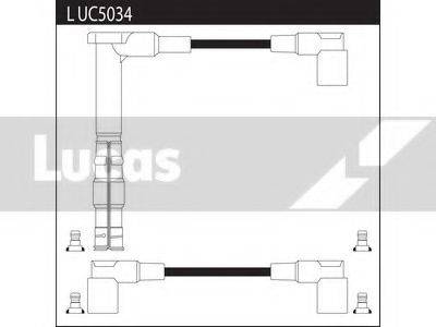 LUCAS ELECTRICAL LUC5034 Комплект дротів запалювання