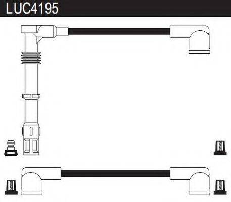 LUCAS ELECTRICAL LUC4195 Комплект дротів запалювання