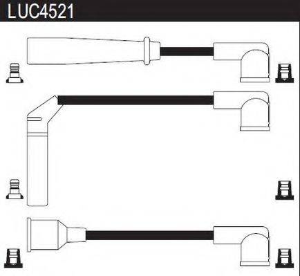 LUCAS ELECTRICAL LUC4521 Комплект дротів запалювання