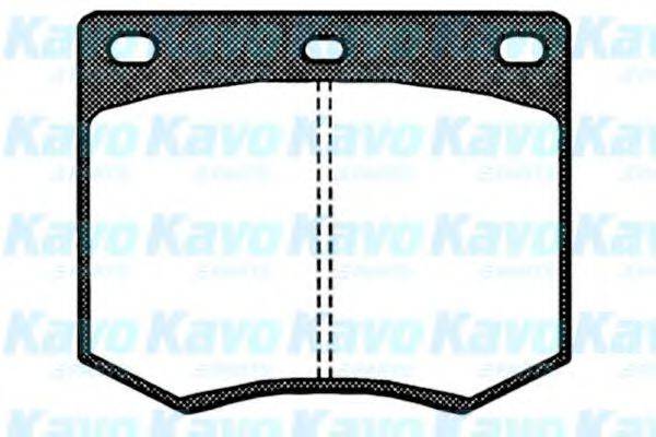 KAVO PARTS BP3010 Комплект гальмівних колодок, дискове гальмо