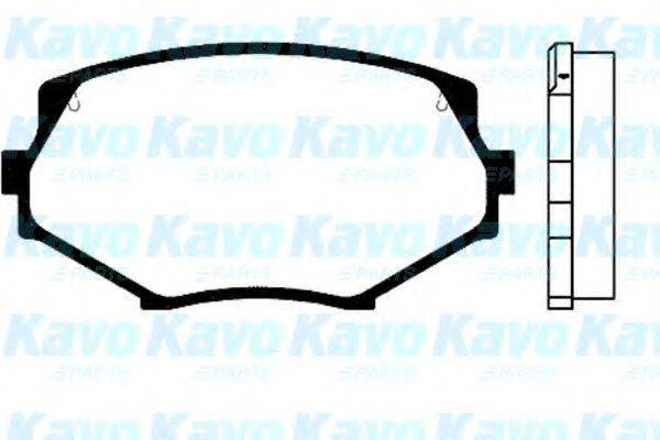 KAVO PARTS BP4521 Комплект гальмівних колодок, дискове гальмо