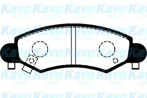 KAROSA 070212 Комплект гальмівних колодок, дискове гальмо