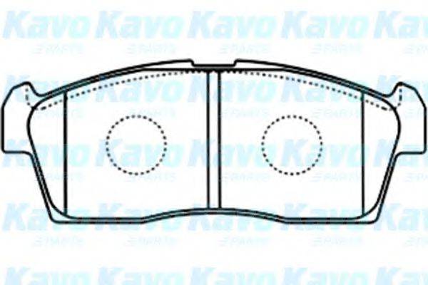 KAVO PARTS BP8524 Комплект гальмівних колодок, дискове гальмо