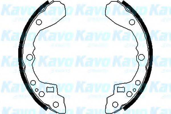 KAVO PARTS BS4401 Комплект гальмівних колодок