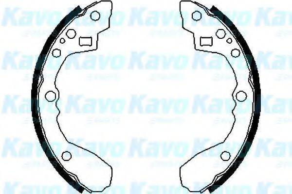 KAVO PARTS BS5405 Комплект гальмівних колодок