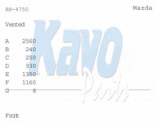 KAVO PARTS BR-4750