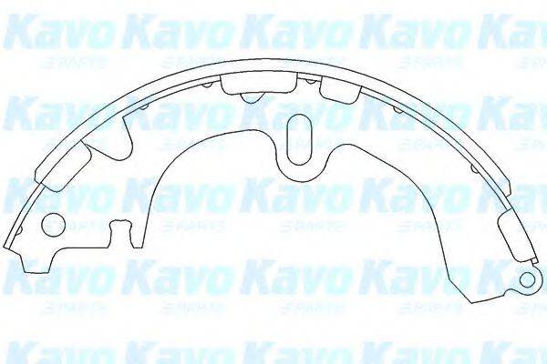 SUZUKI 0449512082 Комплект гальмівних колодок