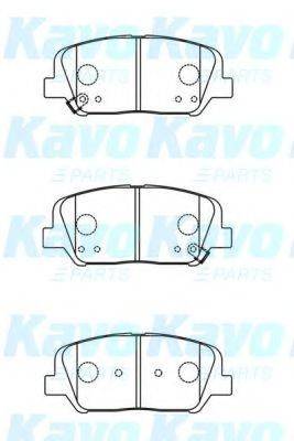 KAVO PARTS KBP3042 Комплект гальмівних колодок, дискове гальмо