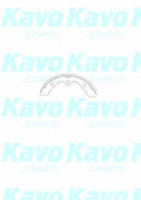 KAVO PARTS BS8931 Комплект гальмівних колодок
