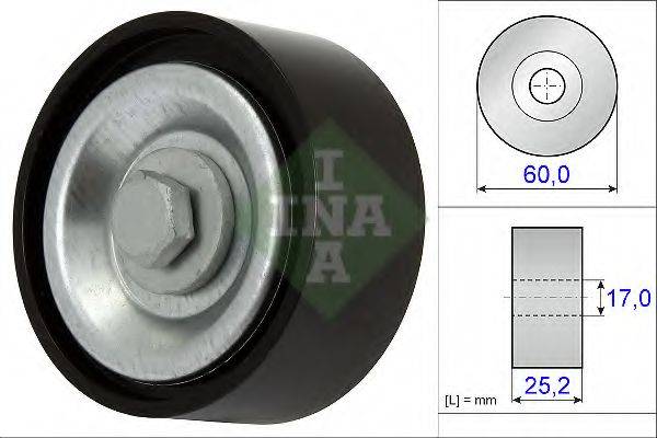 INA 532071510 Паразитний / провідний ролик, полікліновий ремінь