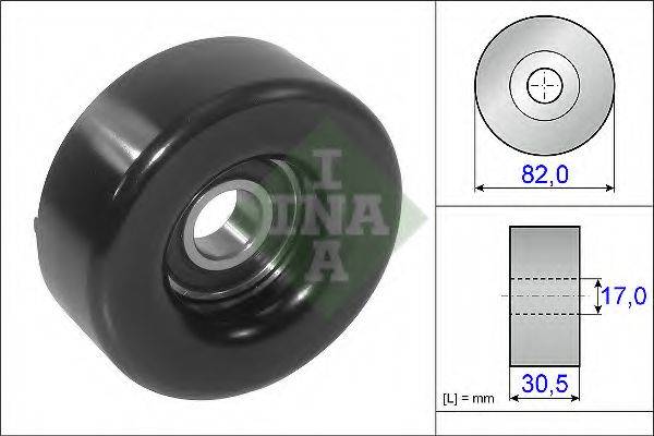 INA 532048510 Паразитний / провідний ролик, полікліновий ремінь