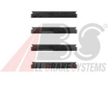 CARRAB BRAKE PARTS 2101 Комплектуючі, колодки дискового гальма