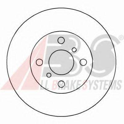 TOYOTA 43512-12550 гальмівний диск