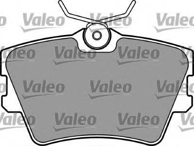 VALEO 597488 Комплект гальмівних колодок, дискове гальмо