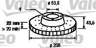 LPR F1621V гальмівний диск