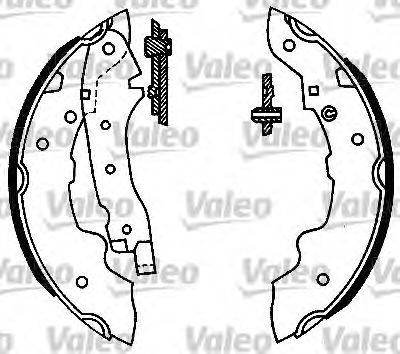 VALEO 562026 Комплект гальмівних колодок