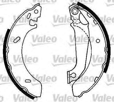 VALEO 554671 Комплект гальмівних колодок