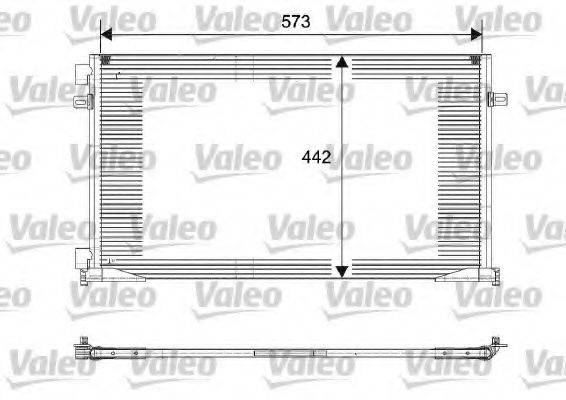 VAUXHALL 91168643 Конденсатор, кондиціонер