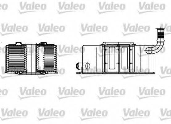 VALEO 817649 масляний радіатор, моторне масло