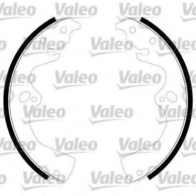 VALEO 564026 Комплект гальмівних колодок