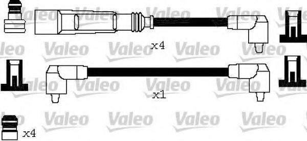 VALEO 346620 Комплект дротів запалювання