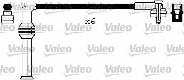 VALEO 346599 Комплект дротів запалювання