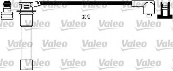 VALEO 346595 Комплект дротів запалювання