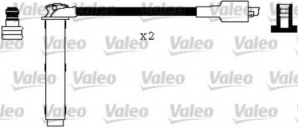 VALEO 346337 Комплект дротів запалювання