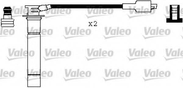 VALEO 346336 Комплект дротів запалювання