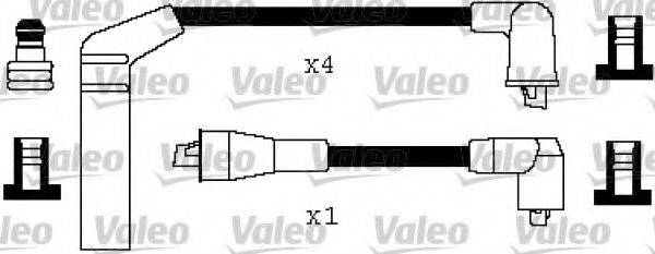 VALEO 346329 Комплект дротів запалювання