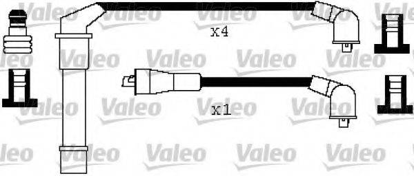 VALEO 346302 Комплект дротів запалювання