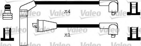 VALEO 346251 Комплект дротів запалювання