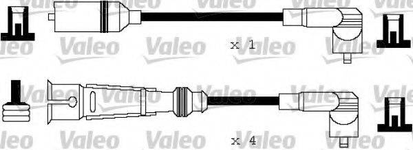 VALEO 346120 Комплект дротів запалювання