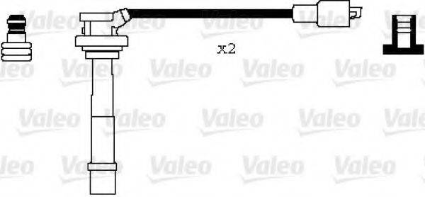 VALEO 346079 Комплект дротів запалювання