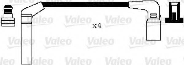 VALEO 346040 Комплект дротів запалювання
