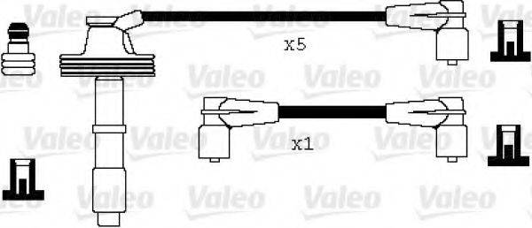 VALEO 346028 Комплект дротів запалювання
