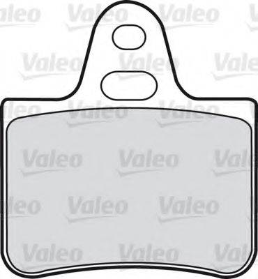 VALEO 540029 Комплект гальмівних колодок, дискове гальмо