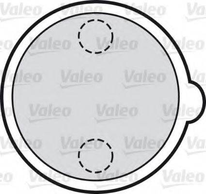 VALEO 540040 Комплект гальмівних колодок, дискове гальмо