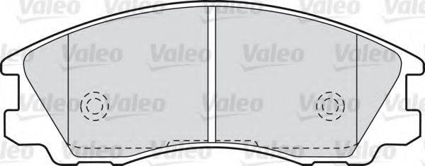 VALEO 301506 Комплект гальмівних колодок, дискове гальмо