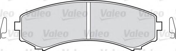 VALEO 301518 Комплект гальмівних колодок, дискове гальмо