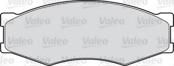 VALEO 301123 Комплект гальмівних колодок, дискове гальмо