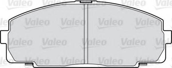 VALEO 598947 Комплект гальмівних колодок, дискове гальмо