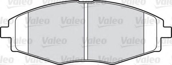 VALEO 301316 Комплект гальмівних колодок, дискове гальмо
