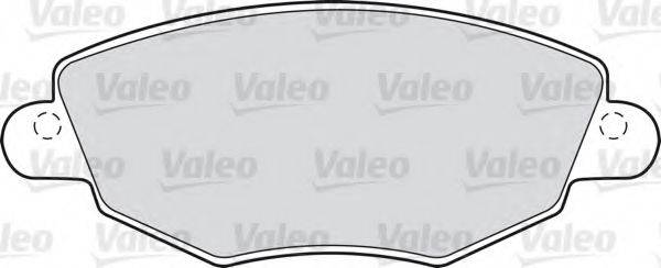 VALEO 301433 Комплект гальмівних колодок, дискове гальмо